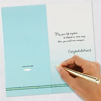 May Your Life Be Blessed Money Holder Wedding Card for only USD 4.59 | Hallmark