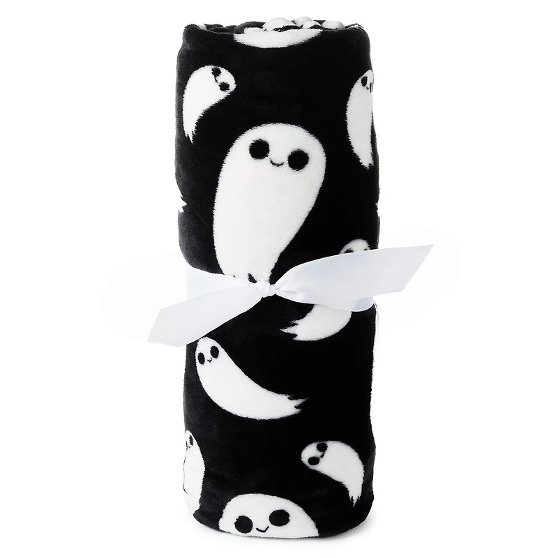 Grinning Ghosts Throw Blanket, 50x60 for only USD 12.49 | Hallmark