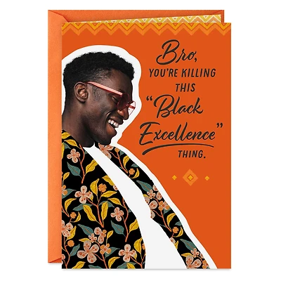 Black Excellence Birthday Card for Him for only USD 3.59 | Hallmark