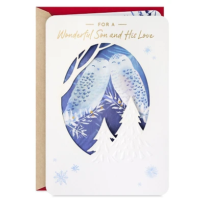 Love the Two of You Together Christmas Card for Son and His Love for only USD 6.99 | Hallmark