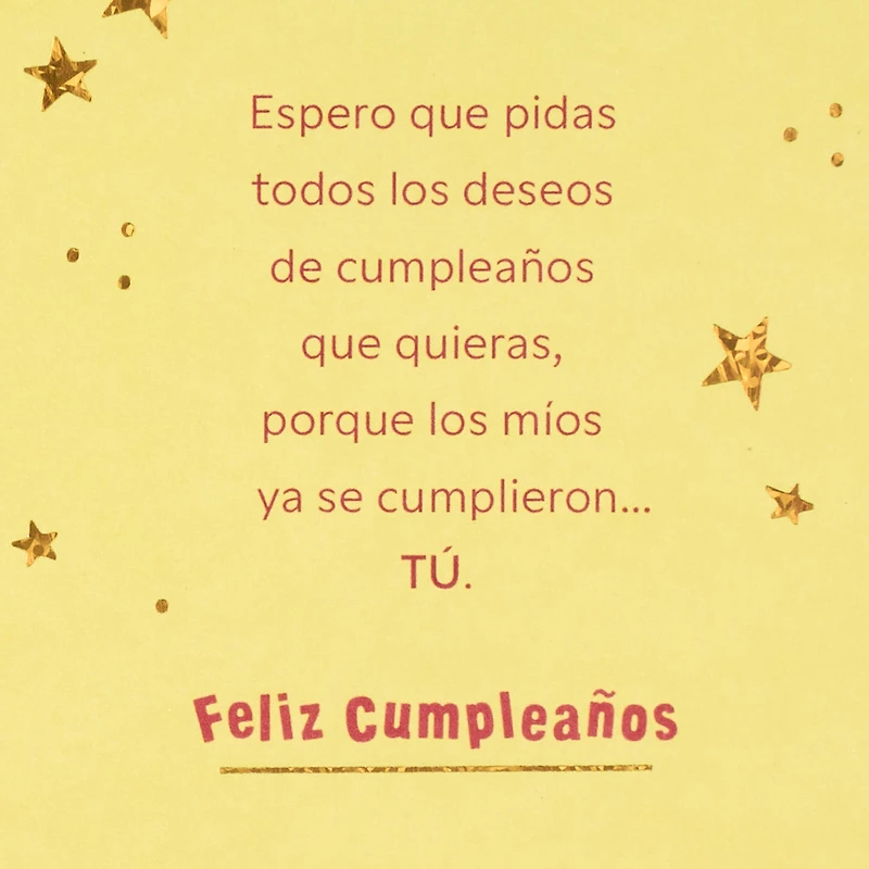 My Wish Came True With You Spanish-Language Birthday Card for Daughter for only USD 4.59 | Hallmark