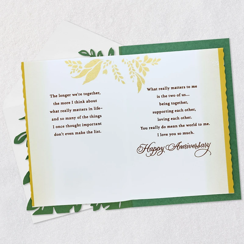 For the One I Love Romantic Anniversary Card for only USD 8.99 | Hallmark