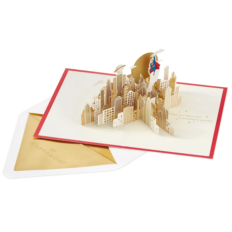 DC Comics™ Superman™ Celebrating You 3D Pop-Up Card for only USD 14.99 | Hallmark