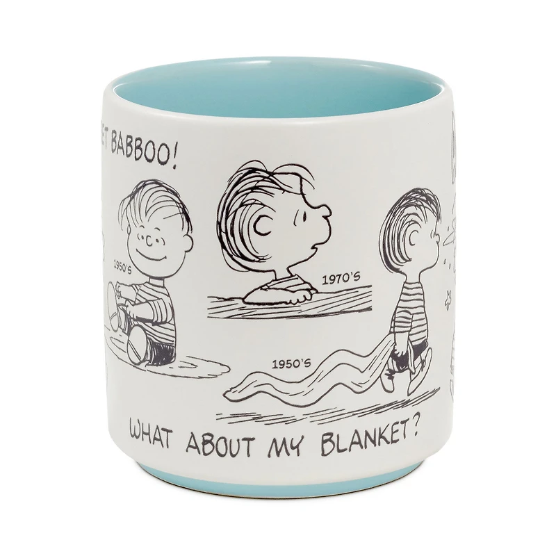 Peanuts® 75th Anniversary Linus Through the Decades Mug, 17.5 oz. for only USD 19.99 | Hallmark