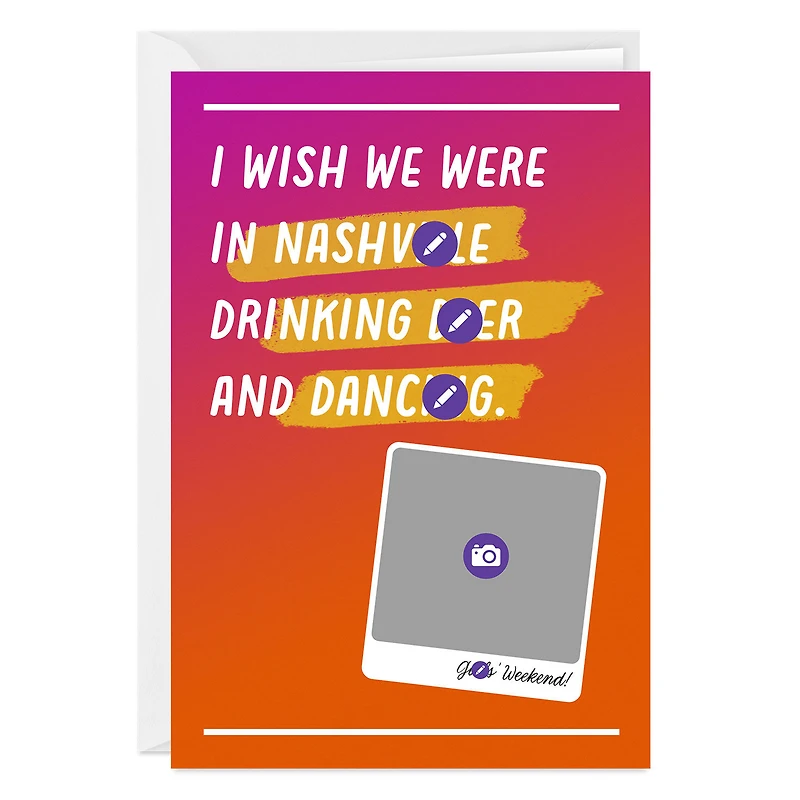 Personalized Fun Wish List Photo Card for only USD 4.99 | Hallmark