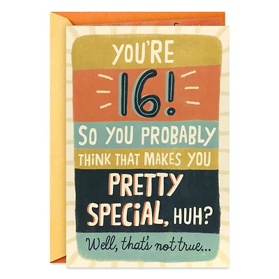 Pretty Special All the Time 16th Birthday Card for only USD 5.99 | Hallmark