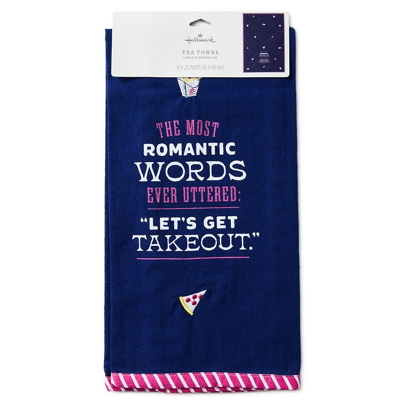 Let's Get Takeout Tea Towel, 18x26 for only USD 14.99 | Hallmark