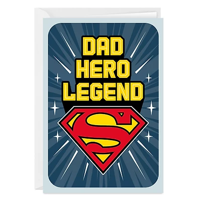 DC™ Superman™ Dad Hero Legend Custom Father's Day Card for only USD 4.99 | Hallmark
