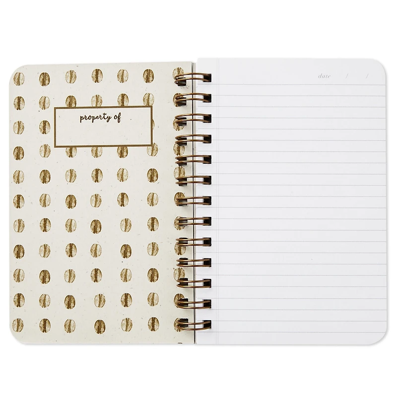 Coffee Assisted Spiral Notebook for only USD 9.99 | Hallmark
