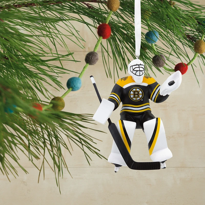 NHL Boston Bruins® Goalie Hallmark Ornament for only USD 14.99 | Hallmark