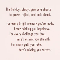 Wishing You Happiness, Success and Love Christmas Card for Son for only USD 6.99 | Hallmark