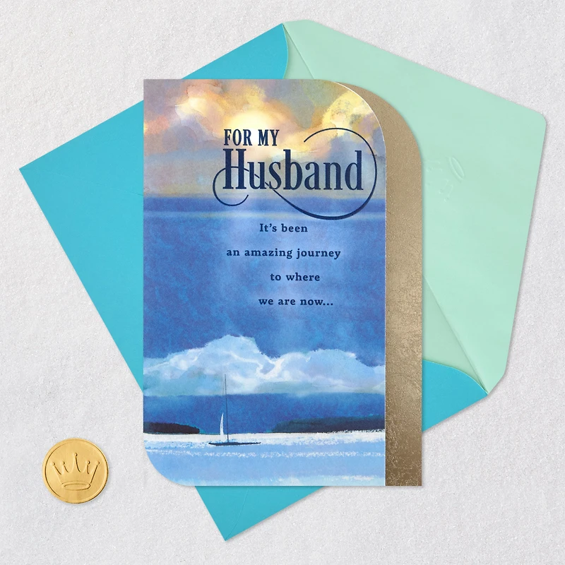 We Belong By Each Other's Side Anniversary Card for Husband for only USD 4.99 | Hallmark