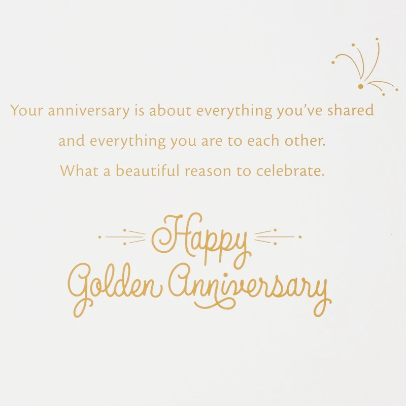 Everything You've Shared 50th Anniversary Card for Couple for only USD 6.59 | Hallmark