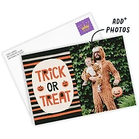 Bold Stripes Trick or Treat Custom Halloween Card for only USD 4.99 | Hallmark