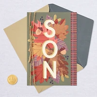 So Grateful for You Thanksgiving Card for Son for only USD 3.99 | Hallmark
