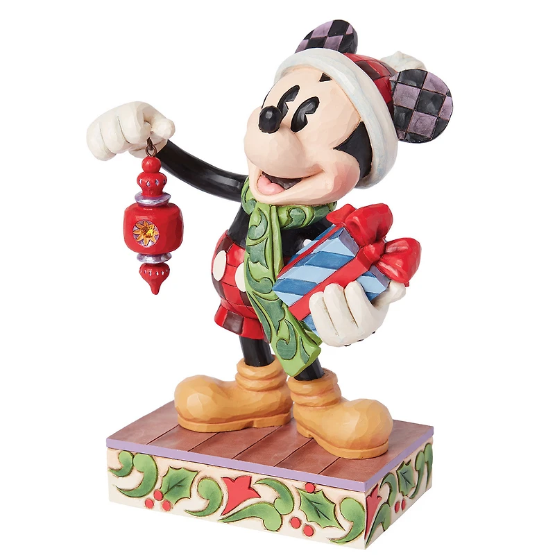 Jim Shore Disney Mickey Mouse Holiday Limited Edition Figurine, 7.7" for only USD 75.00 | Hallmark