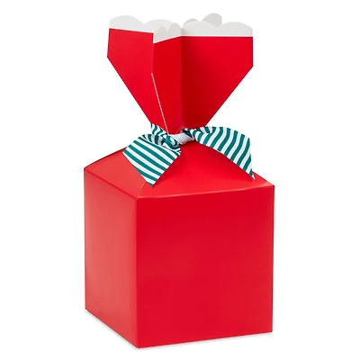 Solid Red Christmas Vertical Treat Box With Tie for only USD 3.99 | Hallmark