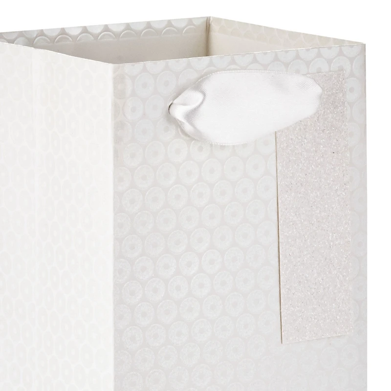 13" Embossed Silver Rings Wine Gift Bag for only USD 7.99 | Hallmark