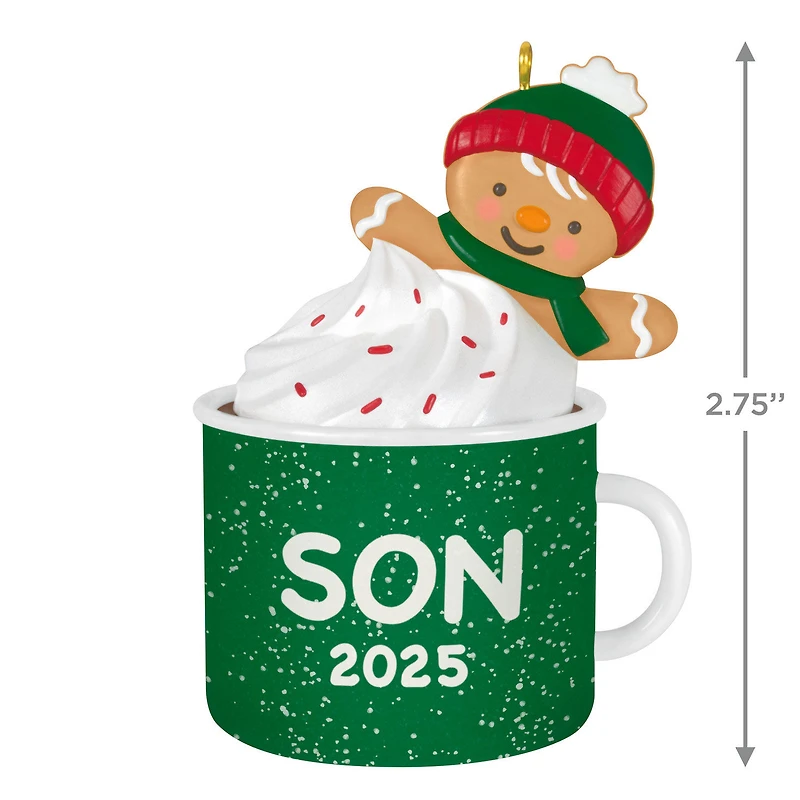 Son Gingerbread Boy in Mug 2025 Ornament for only USD 18.99 | Hallmark