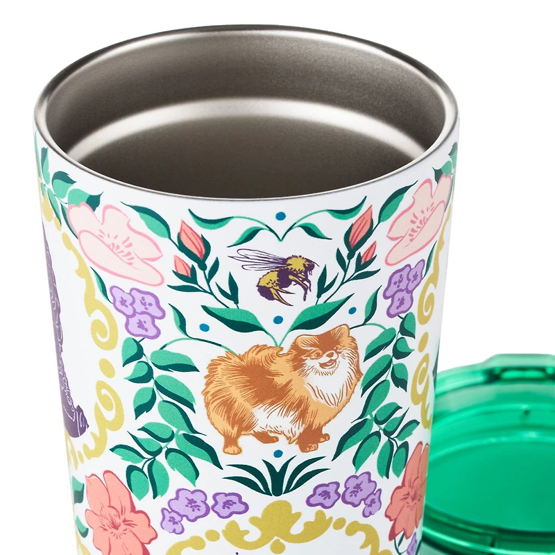 Bridgerton Ton Silhouettes on Floral Travel Mug, 15 oz. for only USD 28.99 | Hallmark