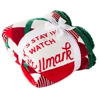 Hallmark Channel Let's Stay In Oversized Throw Blanket, 80x60 for only USD 53.99 | Hallmark