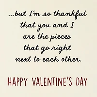 We Just Fit Valentine's Day Card for Husband for only USD 7.99 | Hallmark