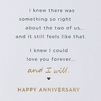 For Ever and For Always Romantic Anniversary Card for only USD 7.59 | Hallmark