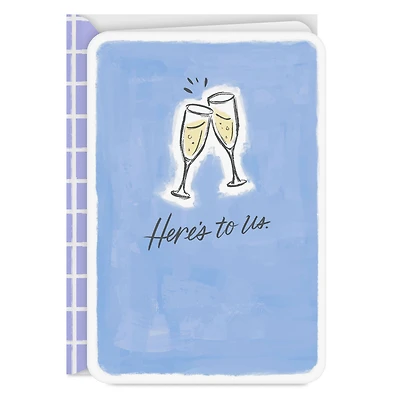 Here's to Us Blank Love Card for only USD 2.99 | Hallmark