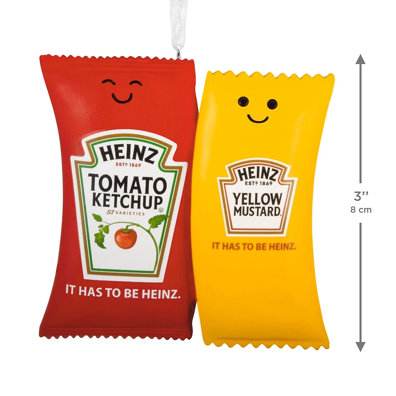 Heinz™ Ketchup and Mustard Packets Hallmark Ornament for only USD 11.49 | Hallmark