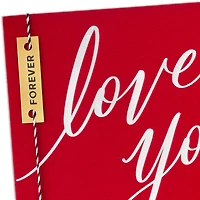 Love You Forever Romantic Valentine's Day Card for only USD 7.99 | Hallmark
