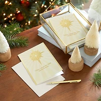 Gold Foil Star Boxed Christmas Cards, Pack of 40 for only USD 15.49 | Hallmark