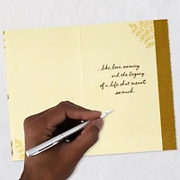 Their Love and Legacy Will Never End Sympathy Card for only USD 5.59 | Hallmark