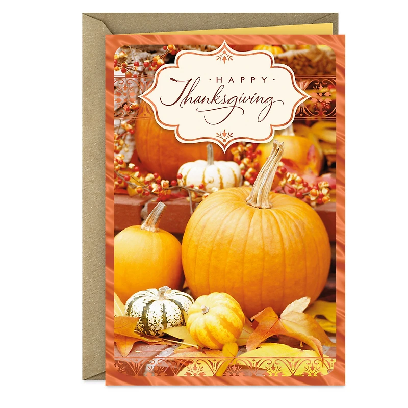 Heartwarming Moments and Memories Thanksgiving Card for only USD 0.99 | Hallmark