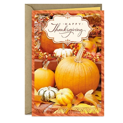 Heartwarming Moments and Memories Thanksgiving Card for only USD 0.99 | Hallmark