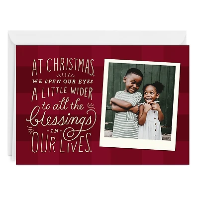 All the Blessings Custom Christmas Card for only USD 4.99 | Hallmark