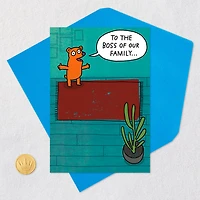 The Boss of Our Family Funny Father's Day Card for Dad for only USD 3.99 | Hallmark