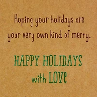 Very Merry Holiday Card for Brother and Sister-in-Law for only USD 4.29 | Hallmark