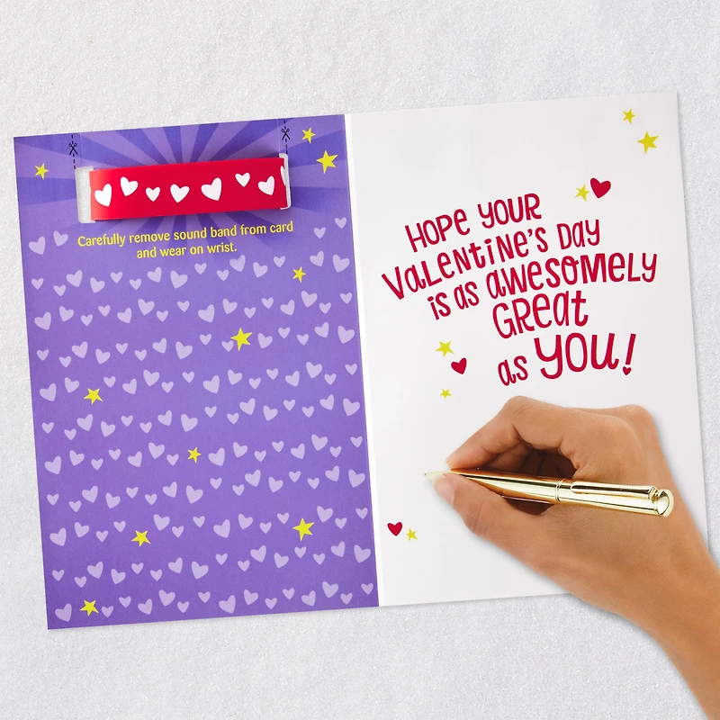 You Happy Up the World Valentine's Day Card With Musical Bracelet for only USD 8.99 | Hallmark