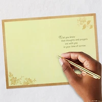 Our Thoughts and Prayers Are With You Sympathy Card for only USD 4.59 | Hallmark