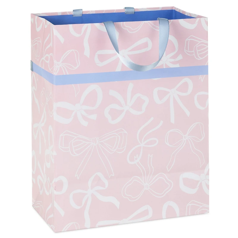 13" Lacey Chabert Collection Bows on Pink Large Gift Bag for only USD 6.29 | Hallmark