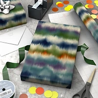 Watercolor Ikat Wrapping Paper, 20 sq. ft. for only USD 4.99 | Hallmark