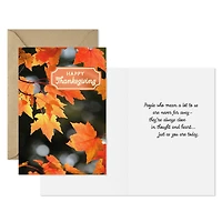 Orange Autumn Leaves Thanksgiving Cards, Pack of 10 for only USD 8.99 | Hallmark