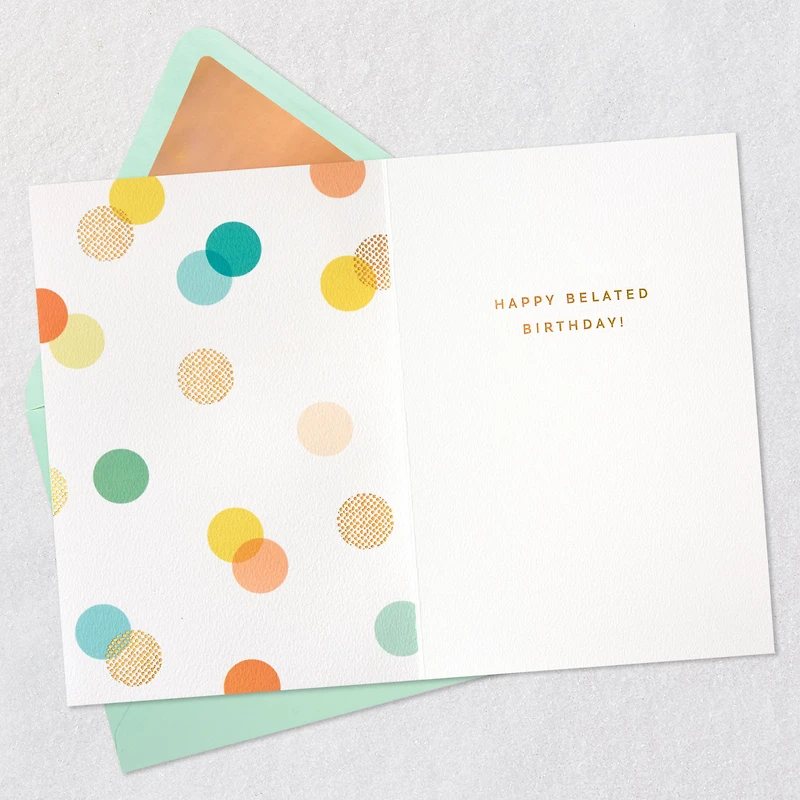 One Day Isn't Enough Belated Birthday Card for only USD 6.59 | Hallmark