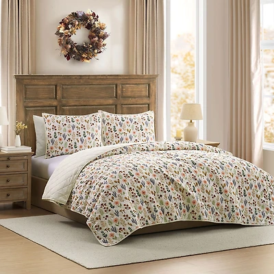 Hallmark Hayra 3pc. Quilt Set - King for only USD 74.99 | Hallmark