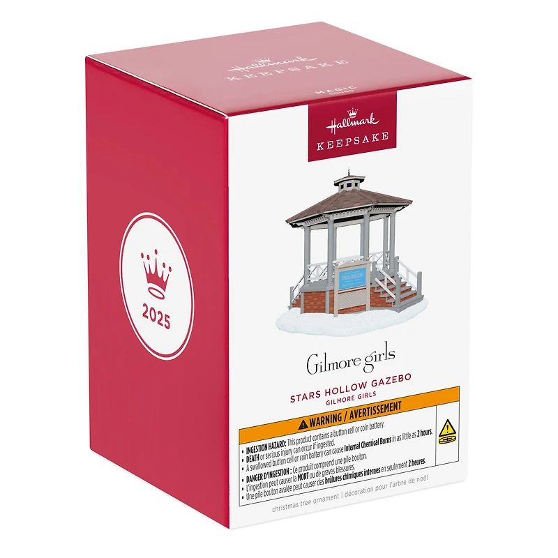 Gilmore Girls Stars Hollow Gazebo Musical Ornament for only USD 30.99 | Hallmark