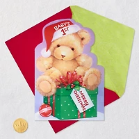 You're a Sweet, Precious Gift Baby's First Christmas Card With Sticker for only USD 4.59 | Hallmark
