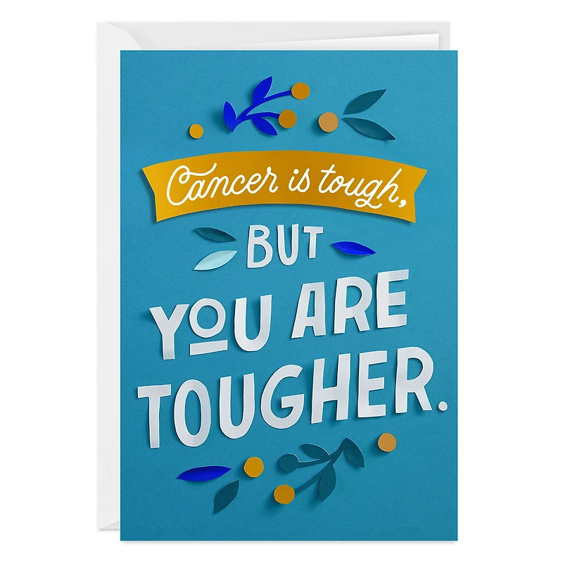 You're Tougher Than Cancer Custom Encouragement Card for only USD 4.99 | Hallmark