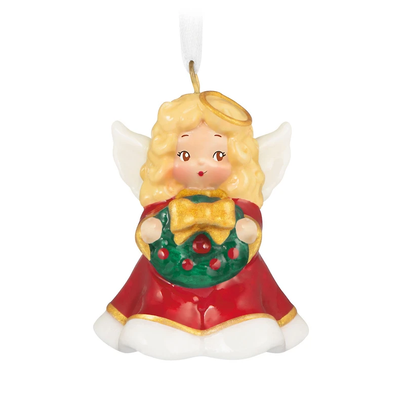 Mini O Little Angel! Porcelain Ornament, 1" for only USD 12.99 | Hallmark