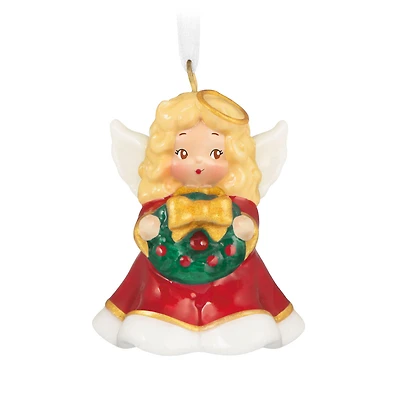 Mini O Little Angel! Porcelain Ornament, 1" for only USD 12.99 | Hallmark