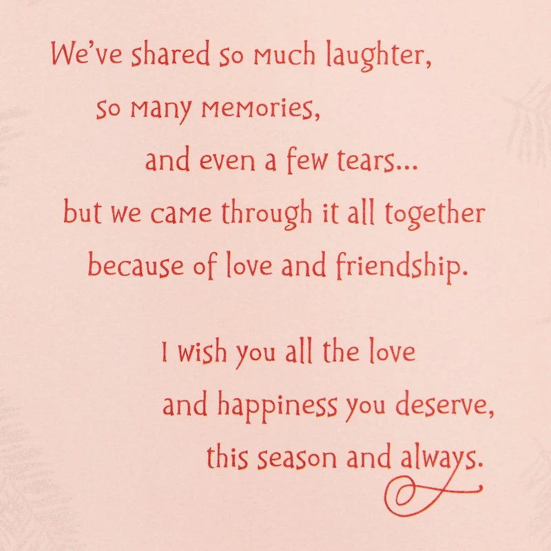 Love and Happiness Christmas Card for Friend for only USD 5.29 | Hallmark
